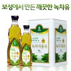 보성녹차 녹차식용유 녹차유 500ml 900ml